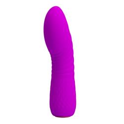 Vibrador Abner USB Silicona Purpura