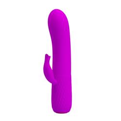 Pretty Love Omar Vibrator USB Silicone Purple