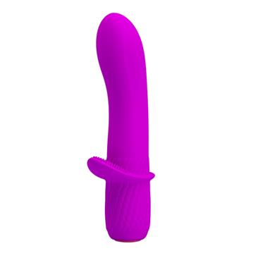 Pretty Love Troy Vibrator USB Silicone Purple