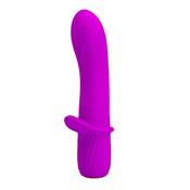 Vibrador Troy USB Silicone Purpura