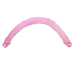 Dildo Doble Color Rosa 44 cm