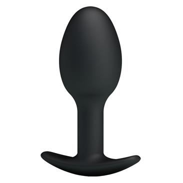 Anal Plug Black with Ball