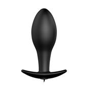 Anal Plug Black Anchor with Remote Control