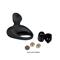 Pretty Love Vibrating Cock Ring Tonguo Black