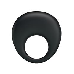 Cock ring with vibration, 100% silicone, one set o