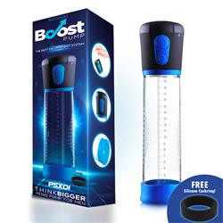 PSX01 Boost Penis Vacuum Pump Black & Blue