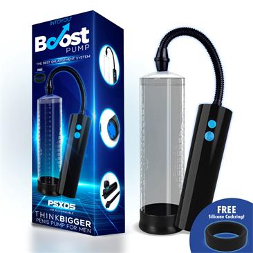 PSX05 Boost Penis Vacuum Pump Crystal USB Recharge