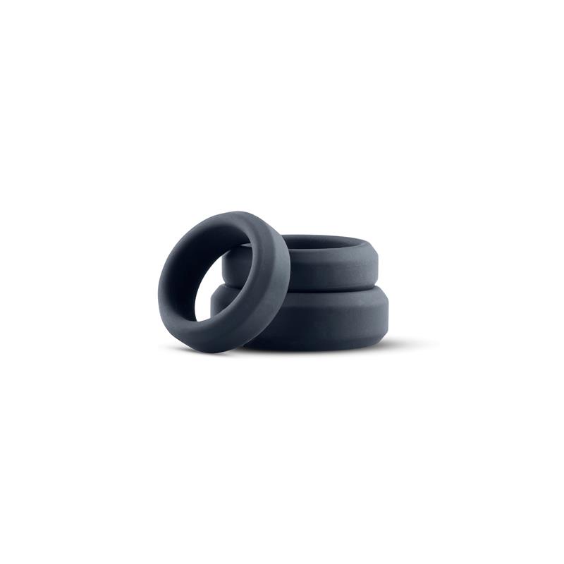 Set 3 Pieces Cock Ring Silicone