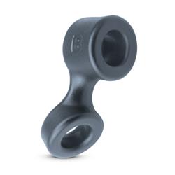 Cock Ring And Ball Stretcher Grey