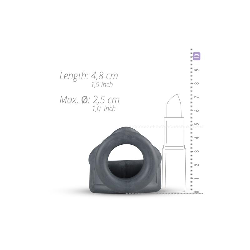 Ring for Penis and Testicles Liquid Silicone 2 in 1