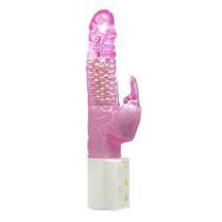 Baile Vibrador Transparente Color Rosa