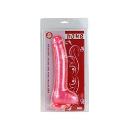 Baile Dildo con Ventosa color Rosa