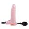 Inflatable penis, suction, tpr available color: fr