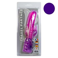 Travel Partner 18 cm no Estimulador Anal Purpura