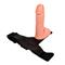 Strap-On with Dildo and Testicles 17.5 cm