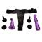 Double Penetration Strap-On Purple