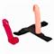 Strap-on, pu strap, pvc dildos double dongs color: