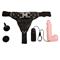 Strap-on, pu strap, vibrate, tpr material, dildo c