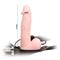 Strap-on, pu strap, vibrate, tpr material, dildo c