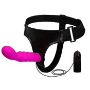 Strap-on with Dildo Purple 15.5 cm