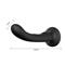 Strap-on with Silicone Dildo Black