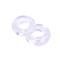 Duo Cock 8 Ball Ring-clear