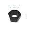 Nust Bolts Cock Ring-Black