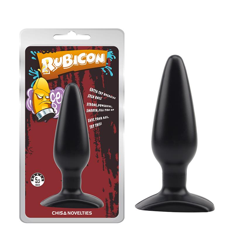 Butt Plug Rubicon 13.5 x 4.5 cm Black