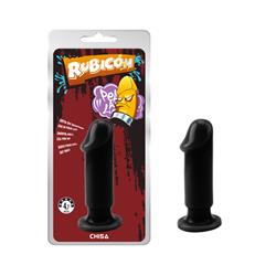 Butt Plug Evil Size M 12.5 x 3.7 cm Black