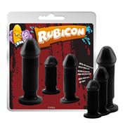 Kit 3 Plug Anal Evil Dark