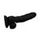 Dildo Labour 8" Liquid Silicone Black