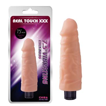 7.5" Vibrating Cock No.06 Flesh