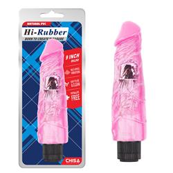 Vibe Hi-Rubber 9" Pink