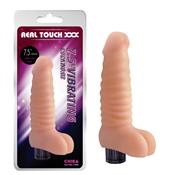 Vibrador No.02 T-Skin 7.5" Natural