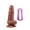 Jumbo Jack 6" Vibrating Dildo-Brown