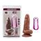 Jumbo Jack 6" Vibrating Dildo-Brown