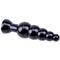 Large Anal Bead 7.2" Black