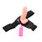 Vibrating Strap-On Stunt Cock 8.2" Flesh