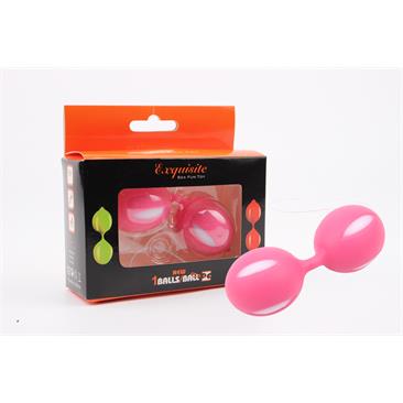 Ben Wa Balls Silicone 10.3 cm Pink
