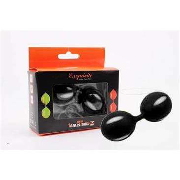 BEN WA BALLS SILICONE 10.3 CM BLACK