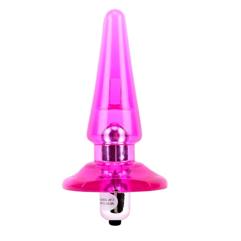Vibrating Butt Plug Nicoles 2.5 x 3.2 cm Pink