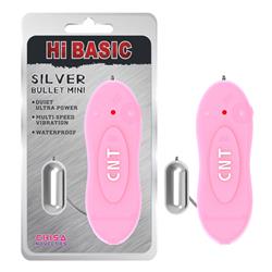 Vibrating Bullet 4.1 x 1 cm Pink