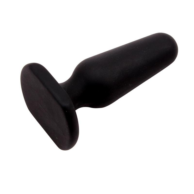Butt Plug 7.5 x 2.5 cm Silicone Black