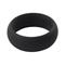 Infinity Silicone Ring M Black