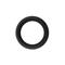 Infinity Silicone Ring M Black