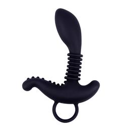 Butt Plug Booty Exciter Silicone Black