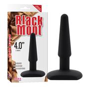 Butt Plug 4" Silicone Black