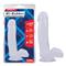 Dildo Hi-Rubber 7" Clear