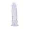 Dildo Hi-Rubber 7" Clear