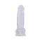 Dildo Hi-Rubber 7" Clear